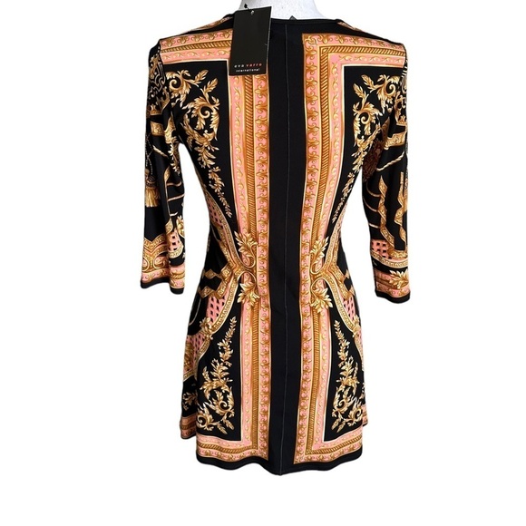 Eva Varro 3/4 Sleeve High V-neck Tunic Size Small - Picture 3 of 17